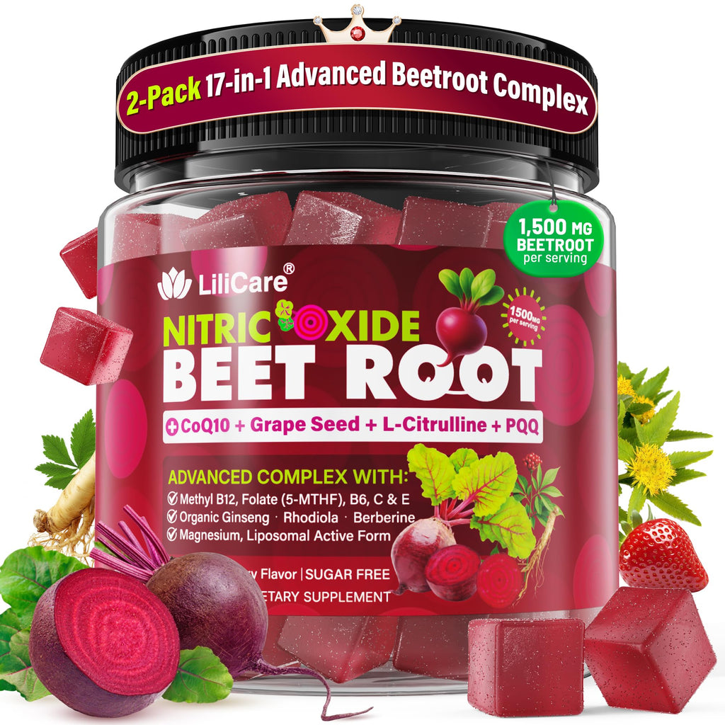 Beet Root Gummies 1500mg Pack of 2 M535