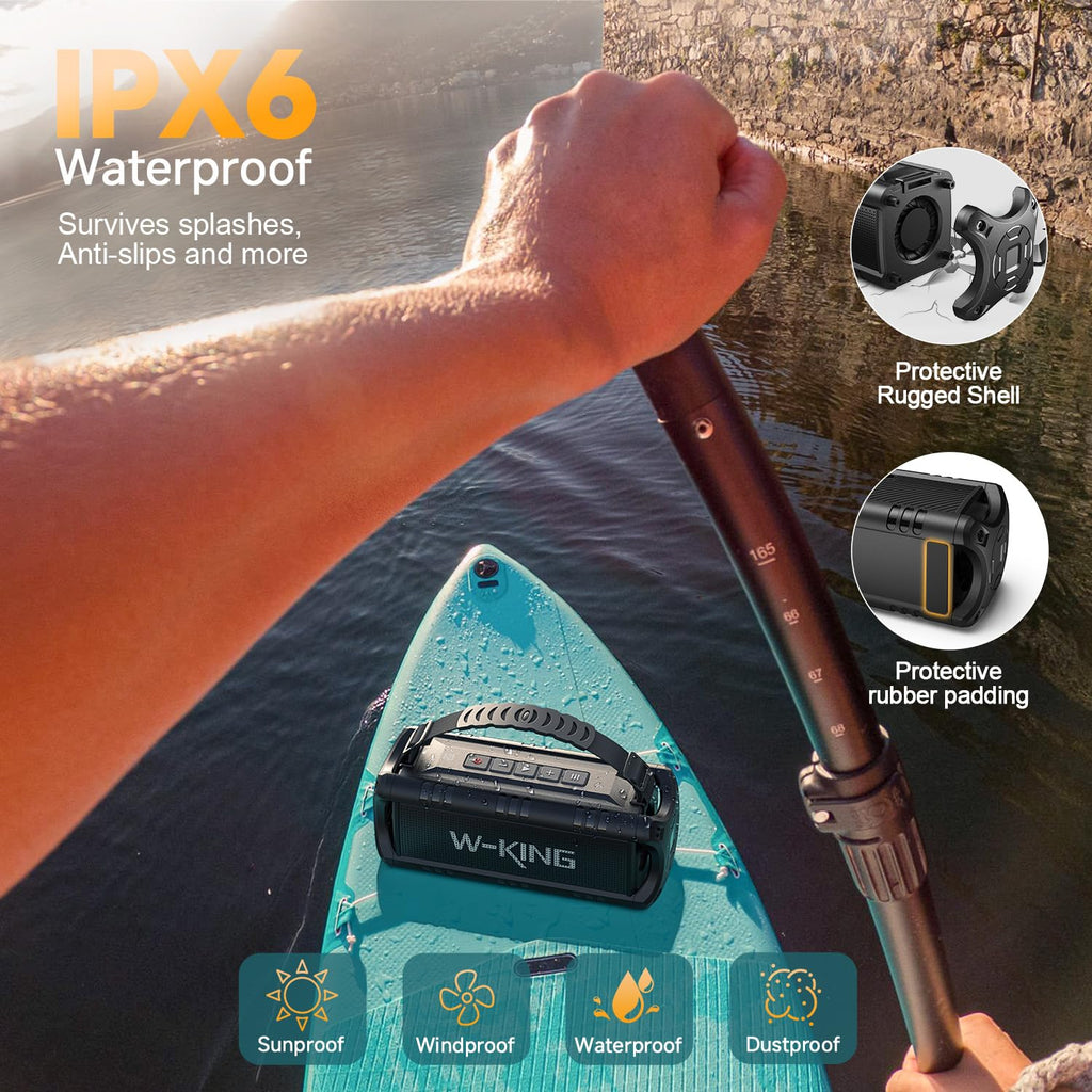 Portable Bluetooth Speaker 60W Waterproof E519670