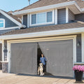 Magnetic Garage Door Screen 16x7 ft Fiberglass Mesh R924