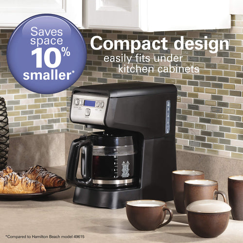 12 Cup Compact Programmable Drip Coffee Maker V66593