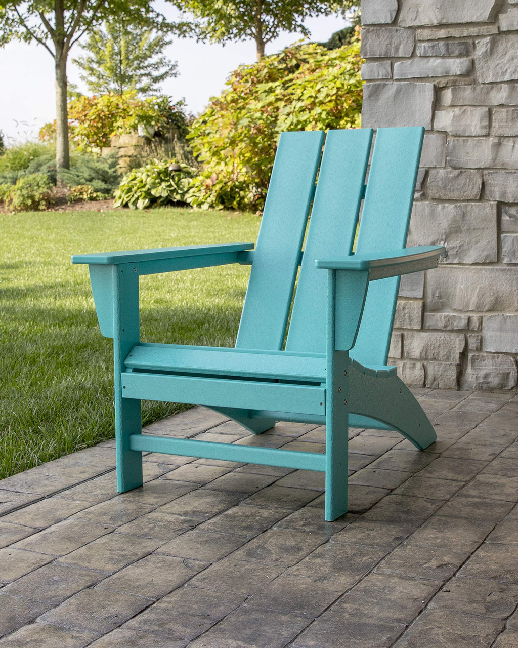 Navy Adirondack Chair & Side Table J6129