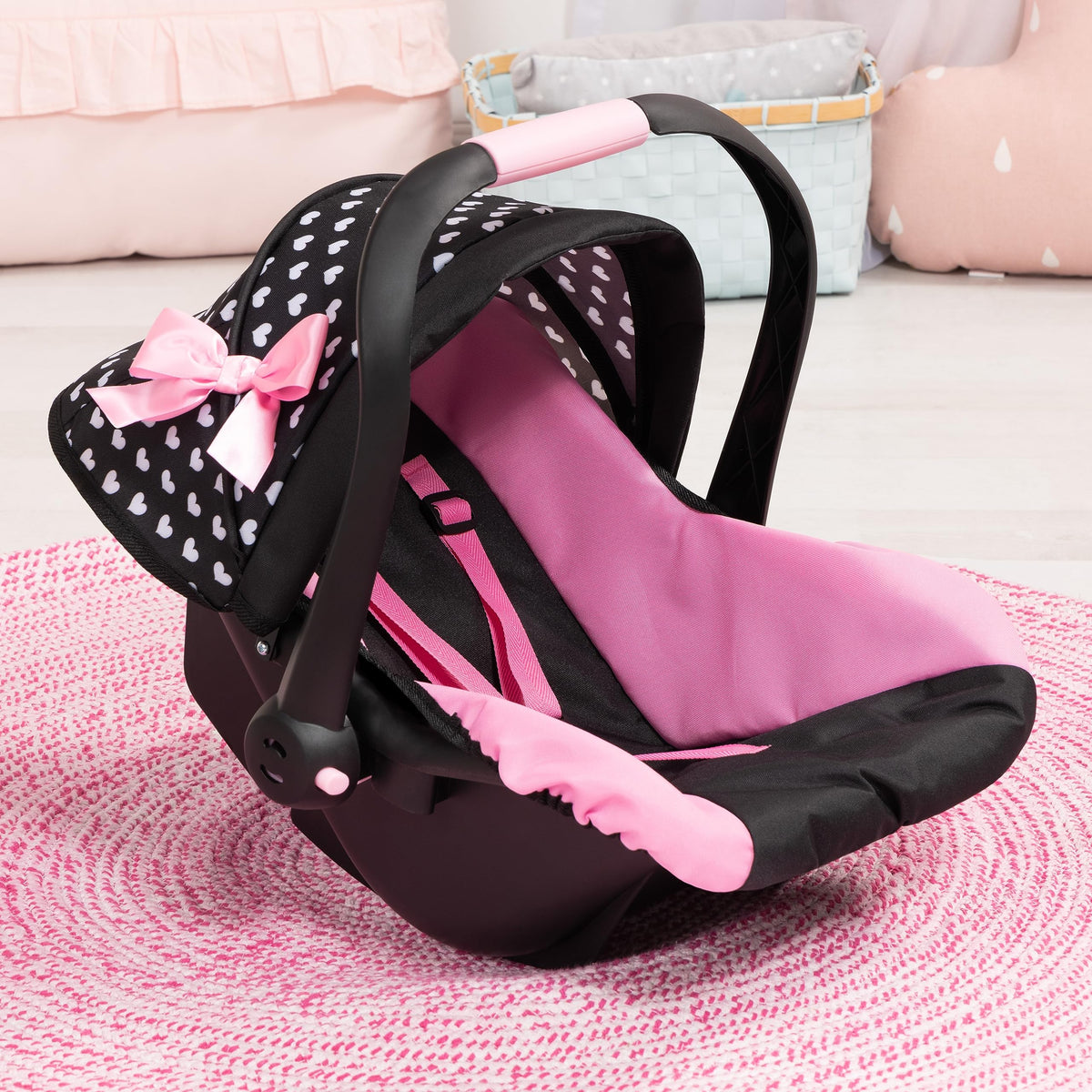 Pink Doll Car Seat Y25798